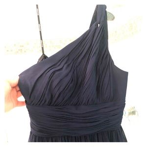 Navy blue cocktail dress